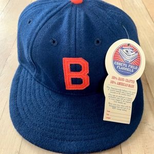 Brooklyn Bushwicks Ebbets Field Flannels Fitted Ballcap 7 1/8”